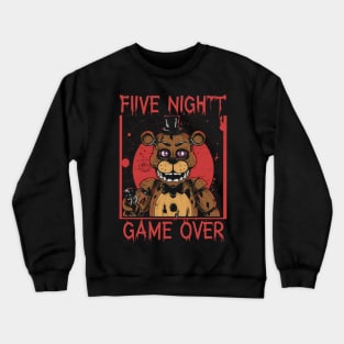 Five Nights At Freddy's Game Over Crewneck Sweatshirt